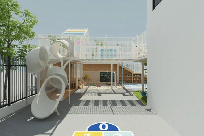 博鱼综合体育app下载这个幼儿园解锁了新打卡地——大型玩具(图5)